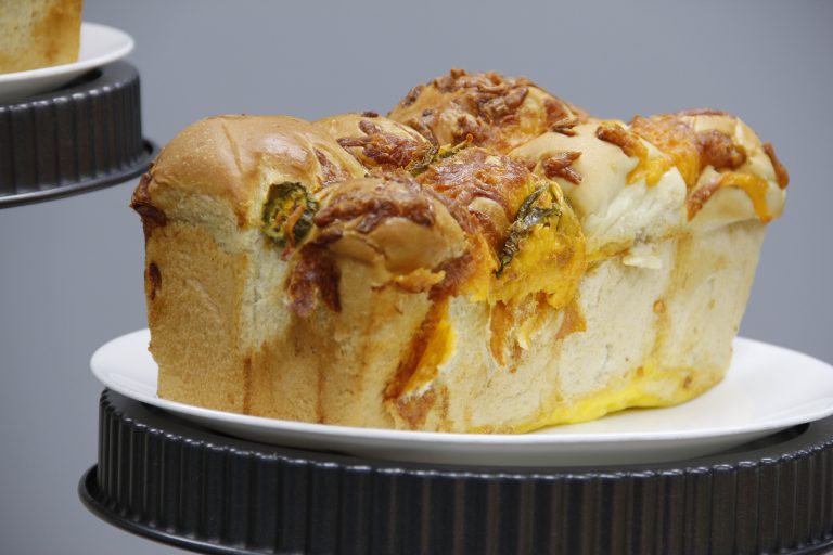 Jalapeno, Egg, & Cheese bread